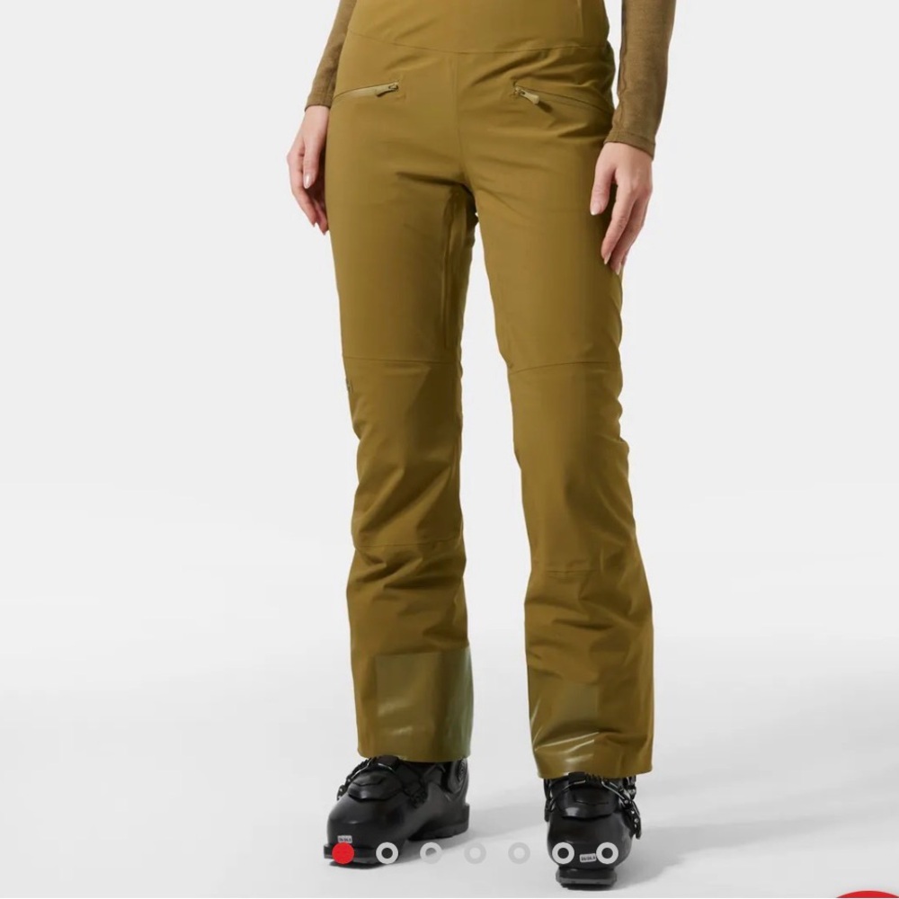 Helly Hansen Women’s Alphelia High Waist Sepia Brown Ski Pants